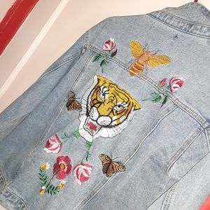 Courageous Love Jean Jacket